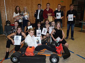 Die vielfältigen und kreativen Abschlussarbeiten der Montessori-Schüler wurden bei einer Präsentation vorgestellt.  Foto: Marion Eckert