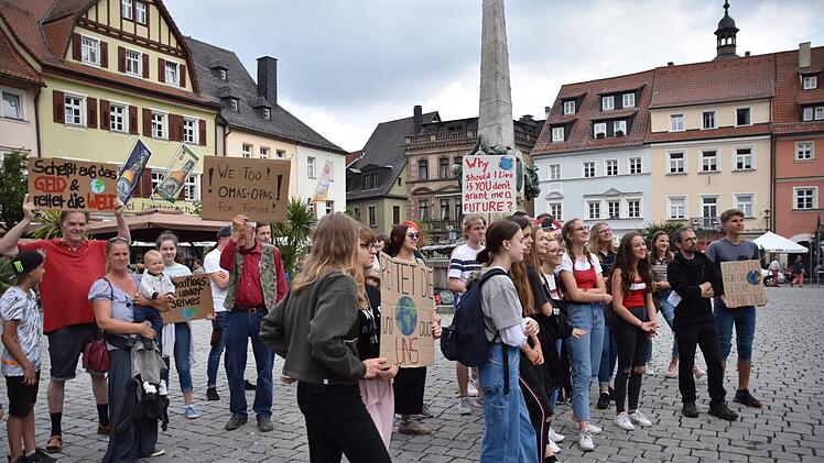 Bei der DemoUschi Prawitz