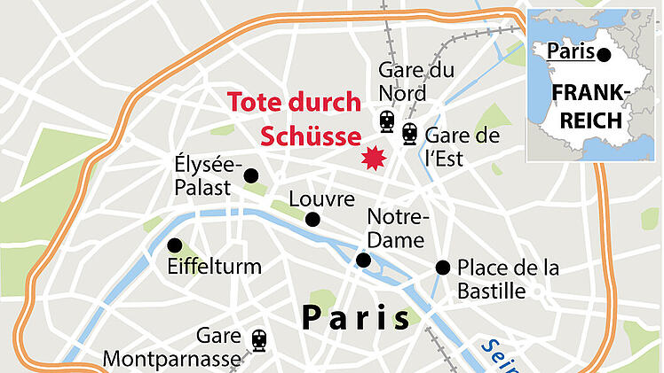 Paris: Tote durch Sch&uuml;sse (23.12.2022)