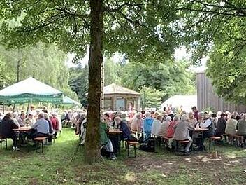 Sommerfest der CSU-Seniorenunion am Berghaus Rhön.