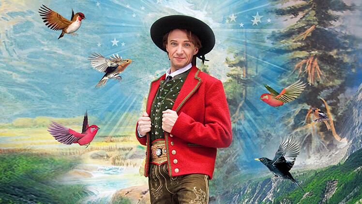 Dirk Mestmacher in der Titelrolle als Vogelhändler Foto: Andreas Becker