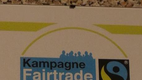 Mit dieser Urkunde wurde Haßfurt zur Fairtrade-Stadt ernannt.