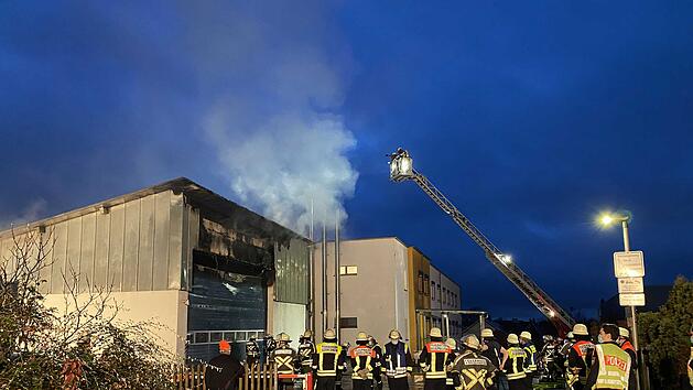 In Eggolsheim ist in einem Biomasseheizwerk ein Feuer ausgebrochen.