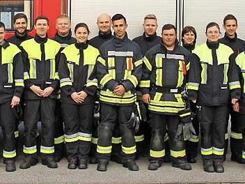 Die erfolgreichen Gruppen der Freiwilligen Feuerwehr Herrnsdorf Foto: Evi Seeger