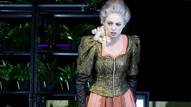 Händels Oper "Alcina" feierte ihre gelungene Coburger Erstaufführung am Landestheater. In der Titelrolle beeindruckte Galina Benevich.Foto: privat