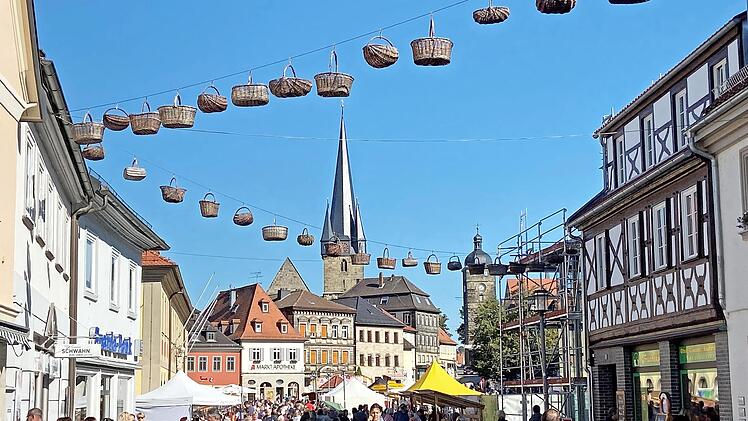 Die Korbstadt wird heute zur Erlebnismeile.