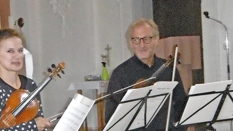 Das Quartett spielte auch aus der Zauberflöte.