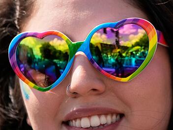 Jährliche Pride-Parade in Washington