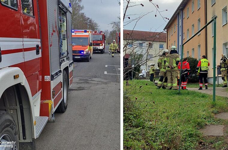 ABC-Einsatz in Bamberg: Wohnhaus evakuiert - Kinder verängstigt