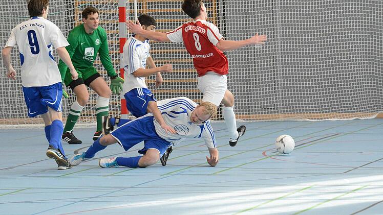 Blick auf das Dreikönigsturnier des SV Römershag. Foto: ssp