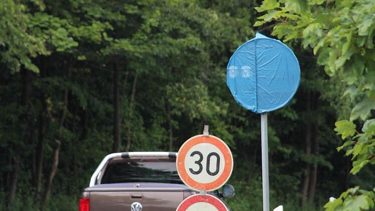 Am Ortsausgang in Richtung Zaubach entsteht die Zufahrt zum neuen Verbrauchermarkt. Foto: Matthias Beetz