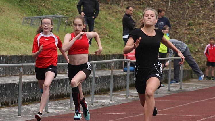Altersgerechte Kinderleichtathletik wird beim Sportfest in Ramsthal stets großgeschrieben.