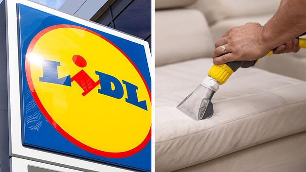 Mit Dampfreiniger k&ouml;nnen auch schwer zu reinigende Stoff-Oberfl&auml;chen ges&auml;ubert werden. Bei Lidl bekommt ihr aktuell einige Reinigungsger&auml;te im Angebot.