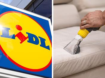 Mit Dampfreiniger können auch schwer zu reinigende Stoff-Oberflächen gesäubert werden. Bei Lidl bekommt ihr aktuell einige Reinigungsgeräte im Angebot.