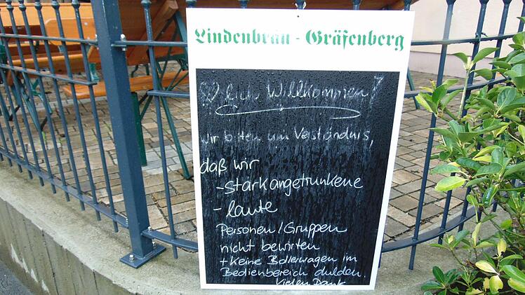 Benimmregeln in Gräfenberg Foto: Petra Malbrich