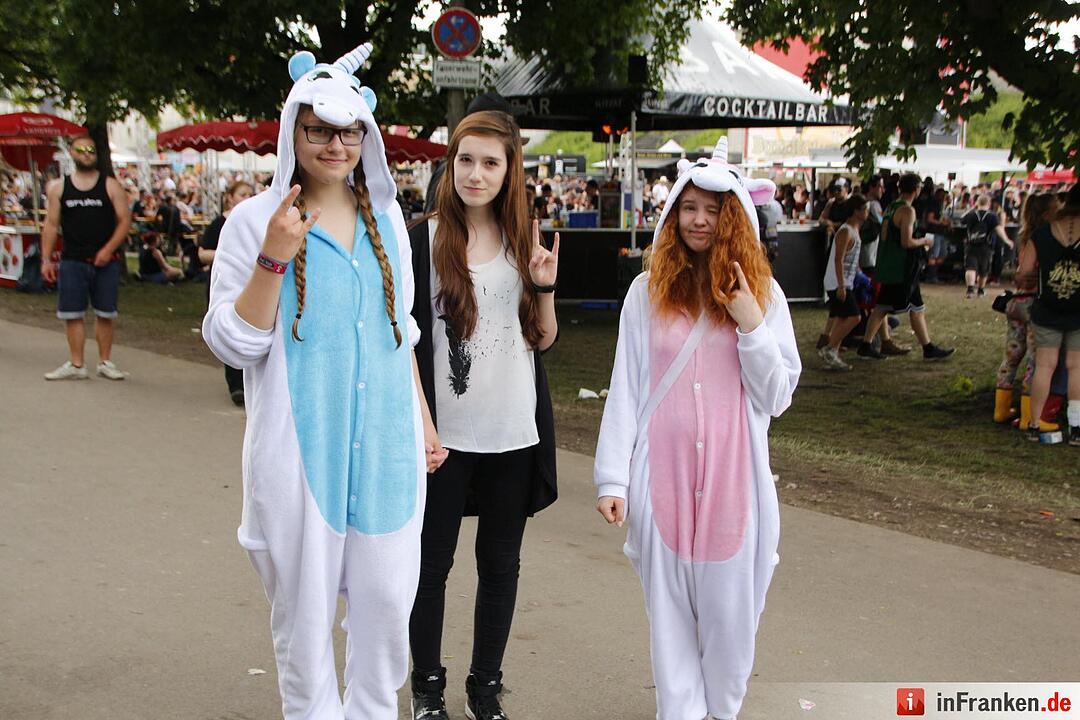 Rock im Park 2016 - Das Festivalgelände am Samstag