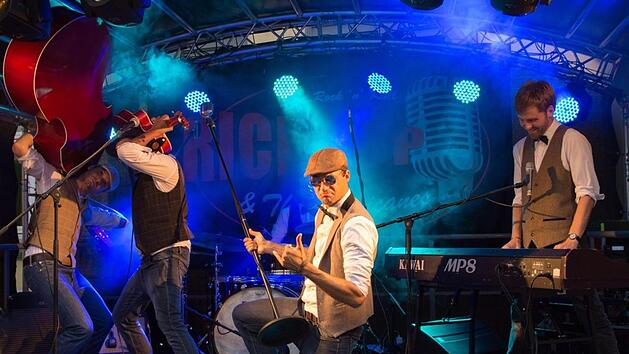 Mit Rickbop & The Hurricanes sollen die Fünfzigerjahre aufleben. Foto: pr