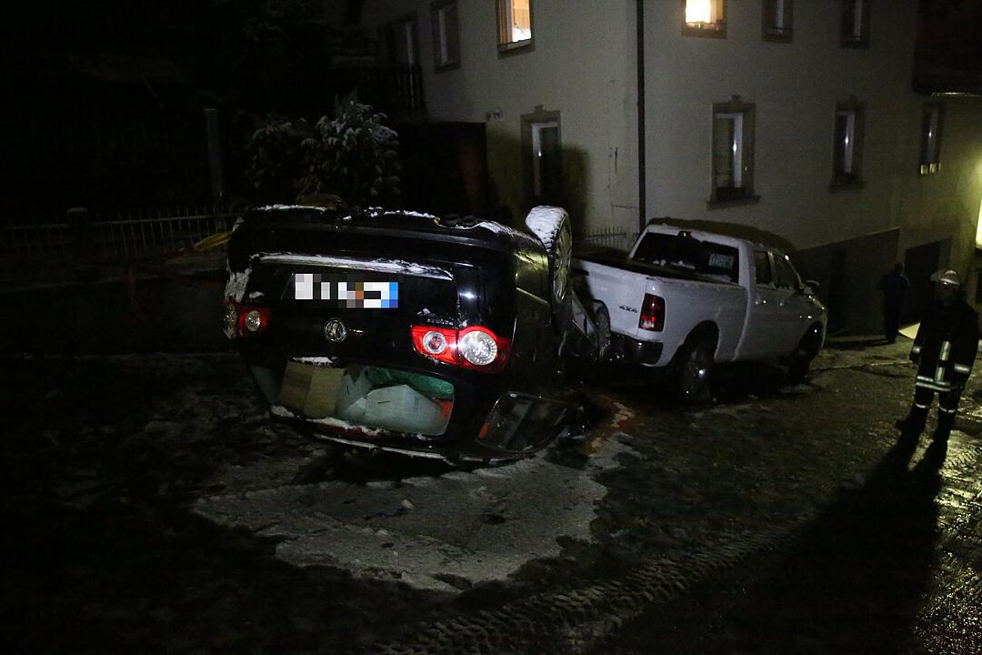 Glätteunfall in Bad Berneck