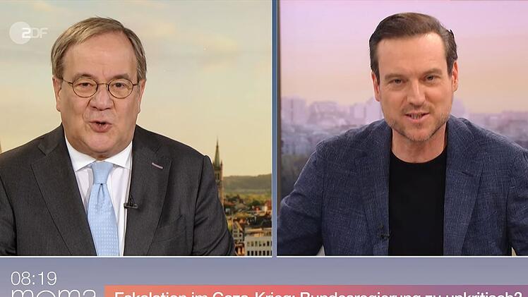 Armin Laschet und Andreas Wunn lieferten sich ein hitziges Streitgespräch.