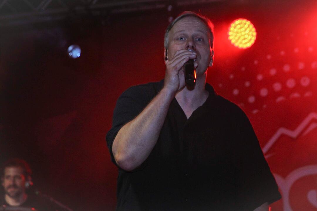 Gefeiert wurde mit der Kult-Partyrockband Radspitz!