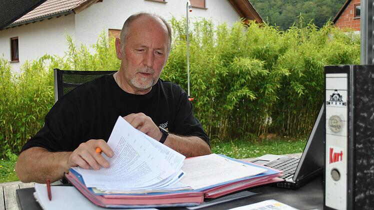 Michael Geck, der langjährige Vorsitzende, wurde in der Auflösungsversammlung mit der Abwicklung des MSC beauftragt. Foto: Evelyn Schneider