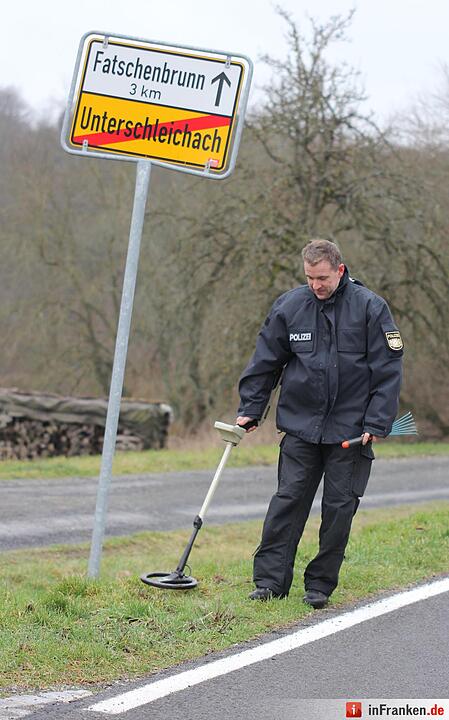 Spurensicherung in Unterschleichach