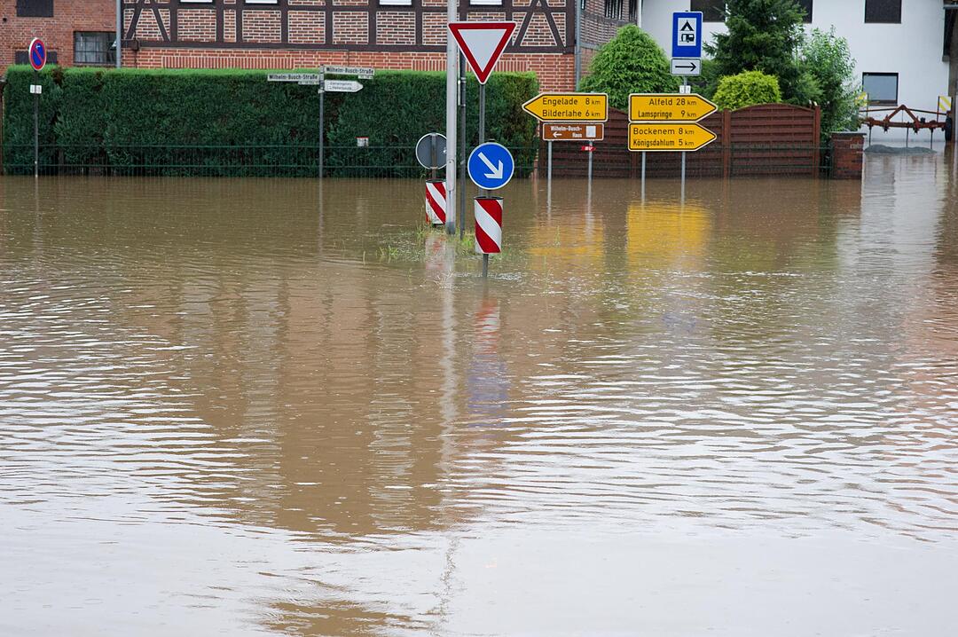 Dauerregen: Hochwasser in Teilen Deutschlands