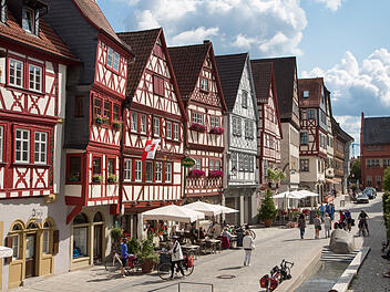 Fachwerkhäuser in Ochsenfurt