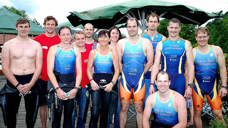 Das Kulmbacher Aufgebot vor dem Start.