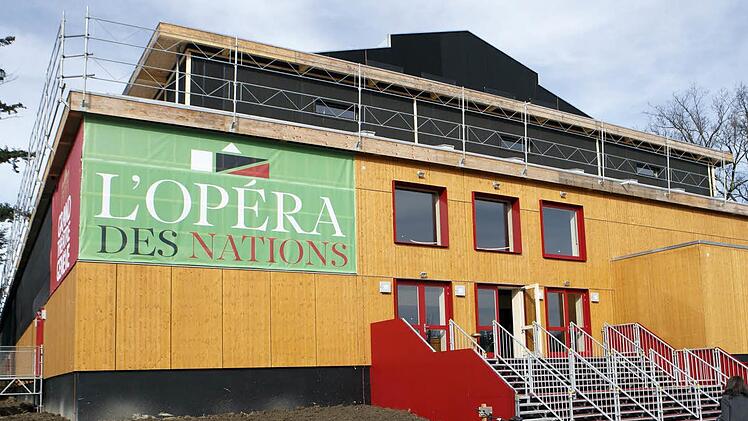 Die Ausweichspielstätte der Genfer Oper könnte Vorbild für das Landestheater sein.Foto: dpa