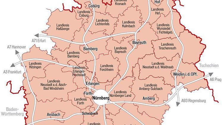 Die Metropolregion Nürnberg  Foto: Metropolregion Nürnberg