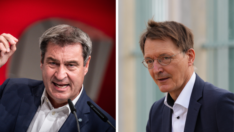 Söders Alleingang bei Corona-Regeln: Lauterbach passt das gar nicht - wer entscheidet jetzt?