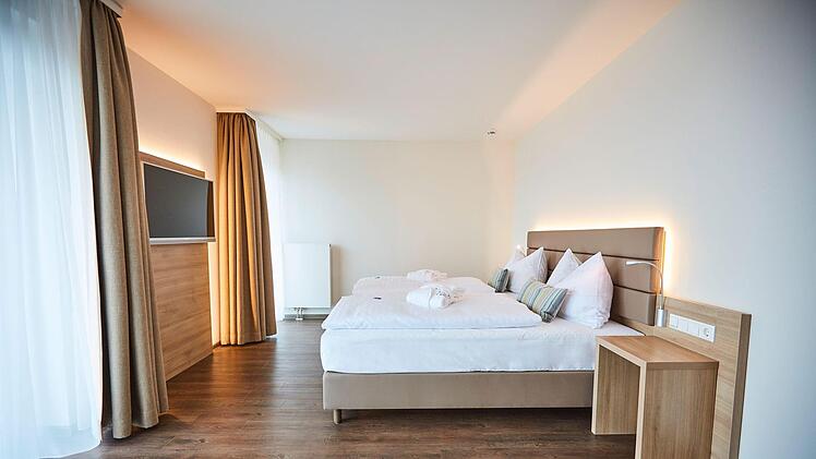 Doppelzimmer im Vital Hotel an der Therme in Bad Windsheim.