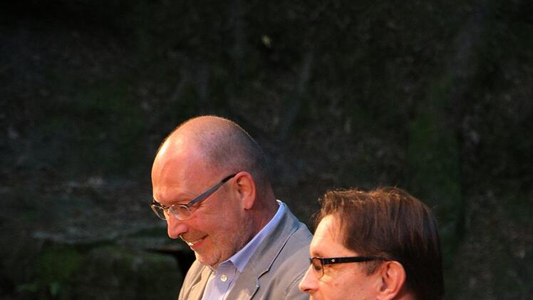 Begrüßung der Gäste. Foto: Jürgen Gärtner