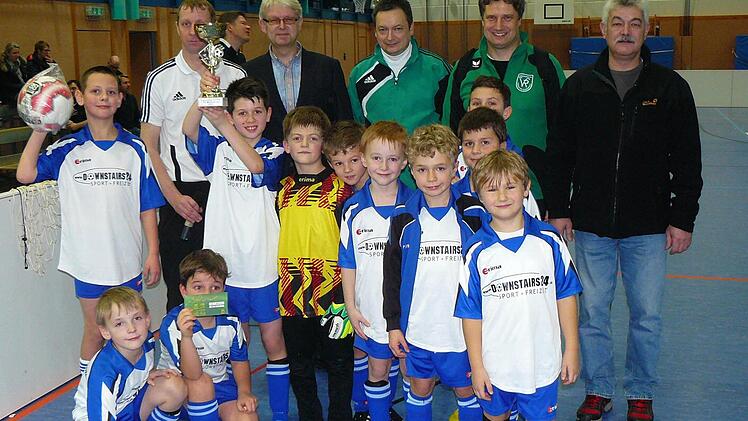 Der VfR Katscheneruth gewann das Turnier bei den E4-Junioren. Foto: Klaus-Peter Wulf