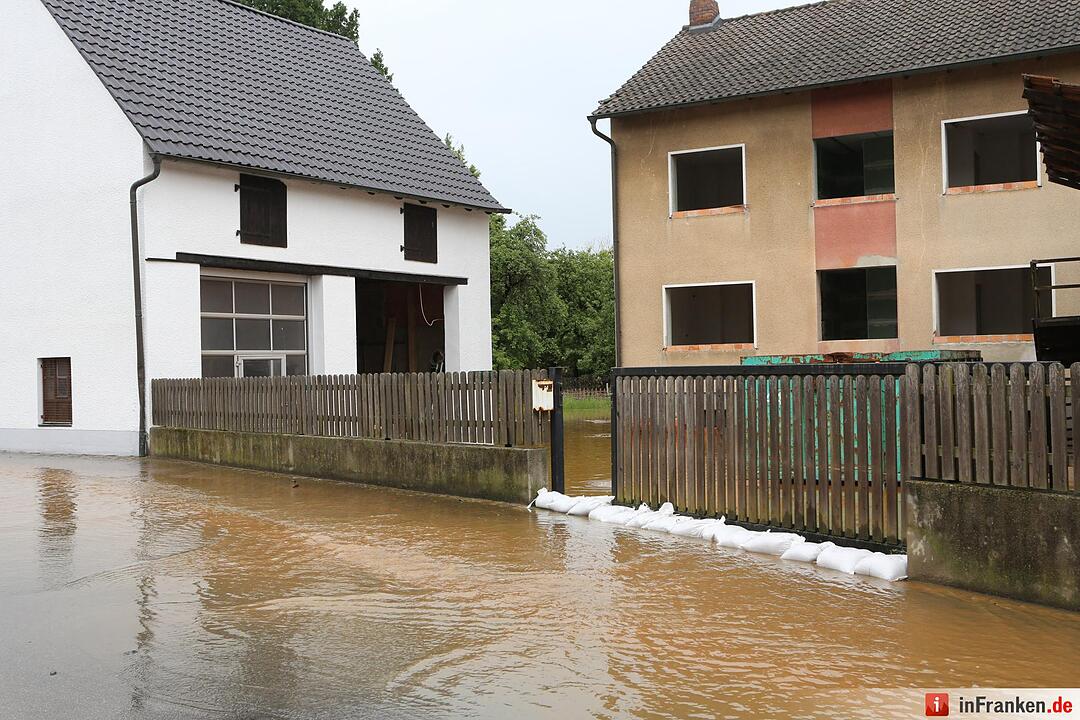 Hochwasser Landkreis Bamberg III - Oberhaid