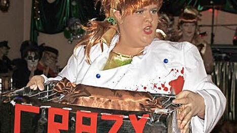 Um die Wurst ging es diesmal bei den "Crazy Dancers". Foto: Klaus Klaschka