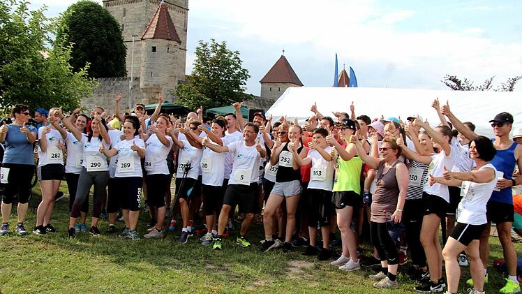 Impressionen vom Lauf    Foto: Richard Sänger