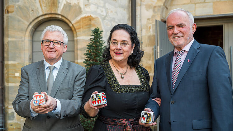 Verleihung des Frankenw&uuml;rfels