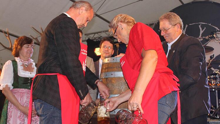 Das Festbier lief und lief und lief... Foto: Michael Schulbert
