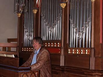 Peter Rottmann spielte bei der Pfarreiwallfahrt auf den Orgeln der Pfarreikirchen.Matthias Nöth
