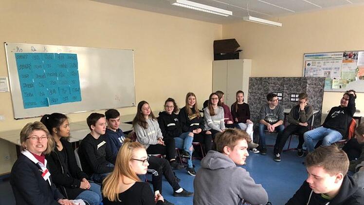 Bewerbungstraining. Foto: F. Scheckenbach