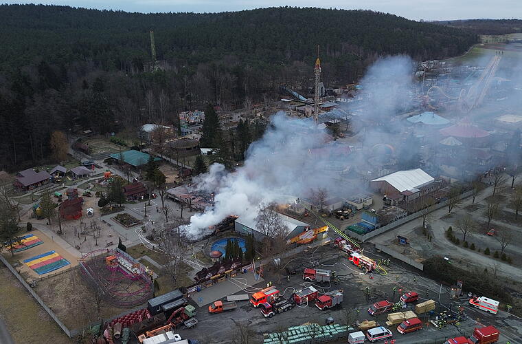 Nach Großbrand im Freizeitland Geiselwind: Schwerer Entschluss gefasst