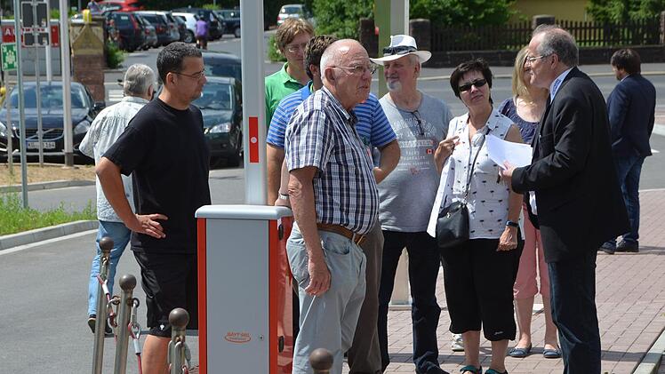 Eindrücke vom Tag der offenen Tür im neuen Domizil der Bad Kissinger Stadtwerke.  Foto: Peter Rauch