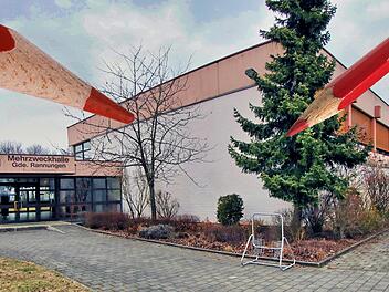 Die Mehrzweckhalle der Gemeinde Rannungen. Geld für die Sanierung steht im Haushalt. Fraglich ist aber, ob es angesichts befürchteter Preissteigerungen ausreicht. Ein noch zu gründender Bauausschuss sollen Möglichkeiten zu Einsparungen diskutieren.
