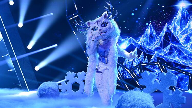 Grandiose Gesangsleistung: Yeti Cat brillierte mit "Running Up That Hill" von Kate Bush. Wer im Kost&uuml;m steckt, wird sich erst im Finale zeigen.