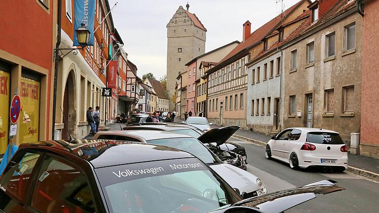 GTI-Treffen in Münnnerstadt. Dieter Britz