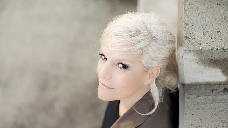 Ina Müller und Band spielen am 11. August 2018 in Bad Brückenau. Foto: Sandra Ludewig