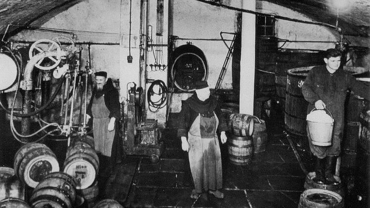 Die Brauerei auf dem Kreuzberg zu früherer Zeit. Foto: Archiv Kloster Kreuzberg