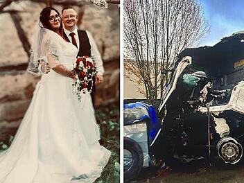 Leinburg: Lkw-Fahrer Tim (26) verliert bei Unfall seinen Arm - kurz nach Hochzeit mit Daniela Leinburg: Lkw-Fahrer Tim (26) verliert bei Unfall seinen Arm - kurz nach Hochzeit mit Daniela